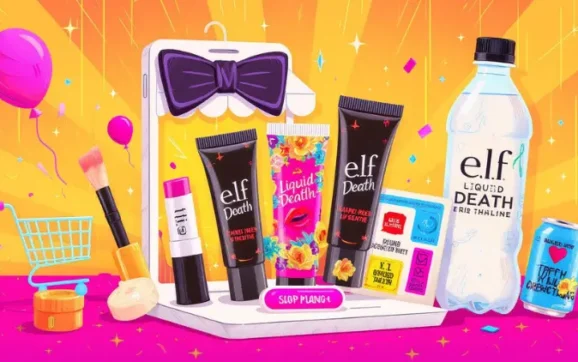 E.l.f. and Liquid Death Launch Lip Embalms Collaboration on TikTok Shop