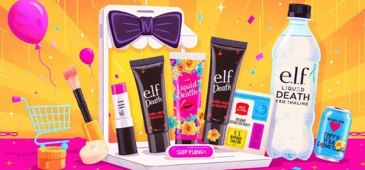 E.l.f. and Liquid Death Launch Lip Embalms Collaboration on TikTok Shop