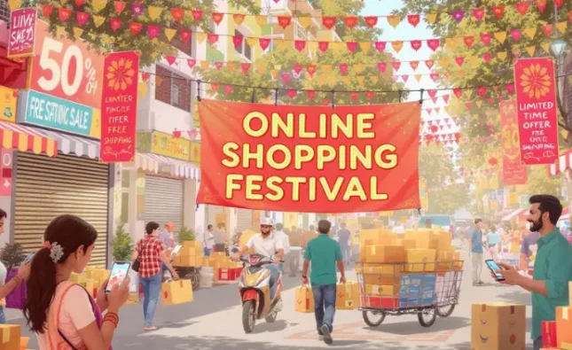 India Poised for Its Strongest Online Festive Sales in 5 Years