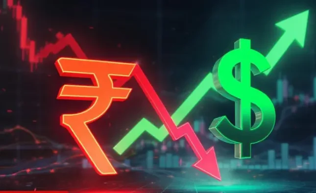 Indian Rupee Hits Record Low of 91.99 Against US Dollar Today