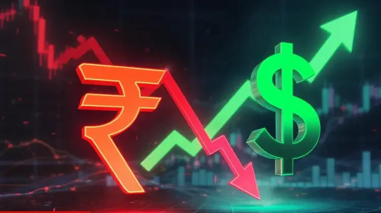 Indian Rupee Hits Record Low of 91.99 Against US Dollar Today