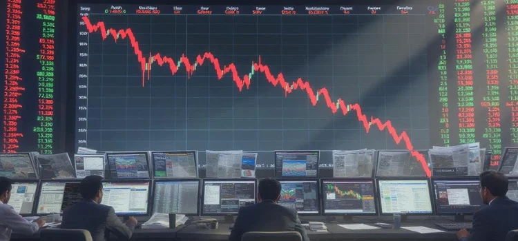 Sensex Slides 245 Points as Stock Markets Extend Losses Today