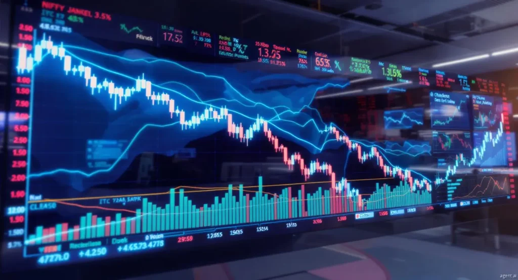 Nifty Breaks Key Support as ITC and PSU Banks Gain