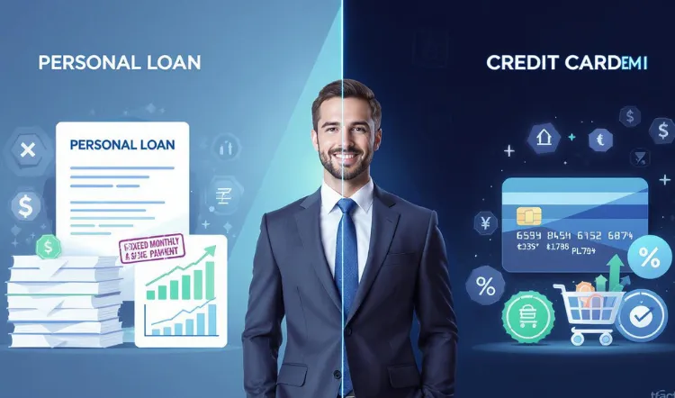 personal loans vs credit card emis smart borrowing guide