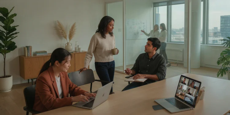 Positive Workplace Culture in Hybrid Work Environments